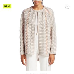 Akris Francine St. Gallen Embroidered Organza Jacket